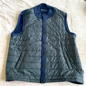Barbour puffer/combo vest